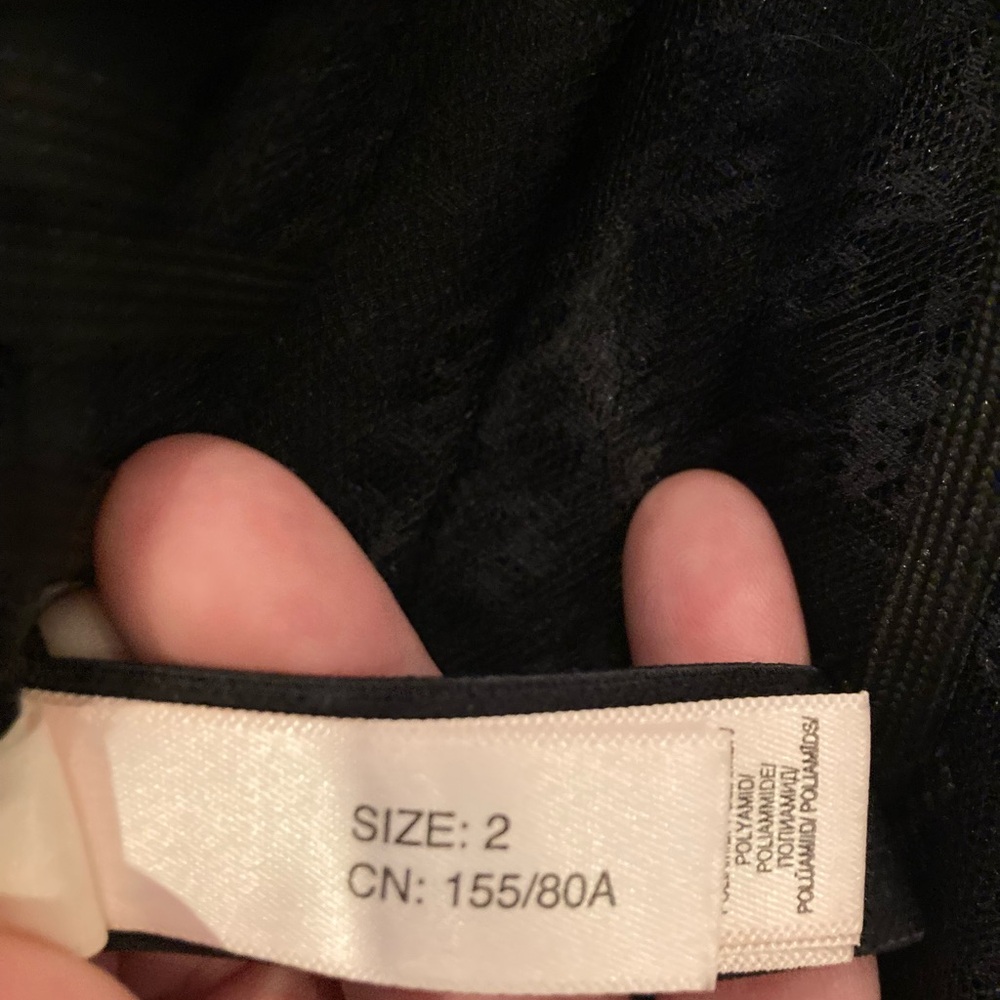 Agent Provocateur Black Lace Corset - Picture 7 of 9